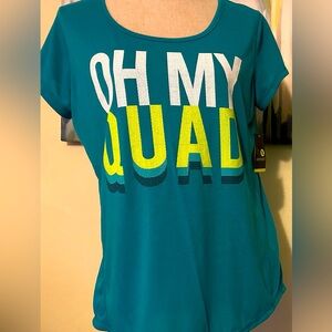 NWT Xersion shirt size M in teal color